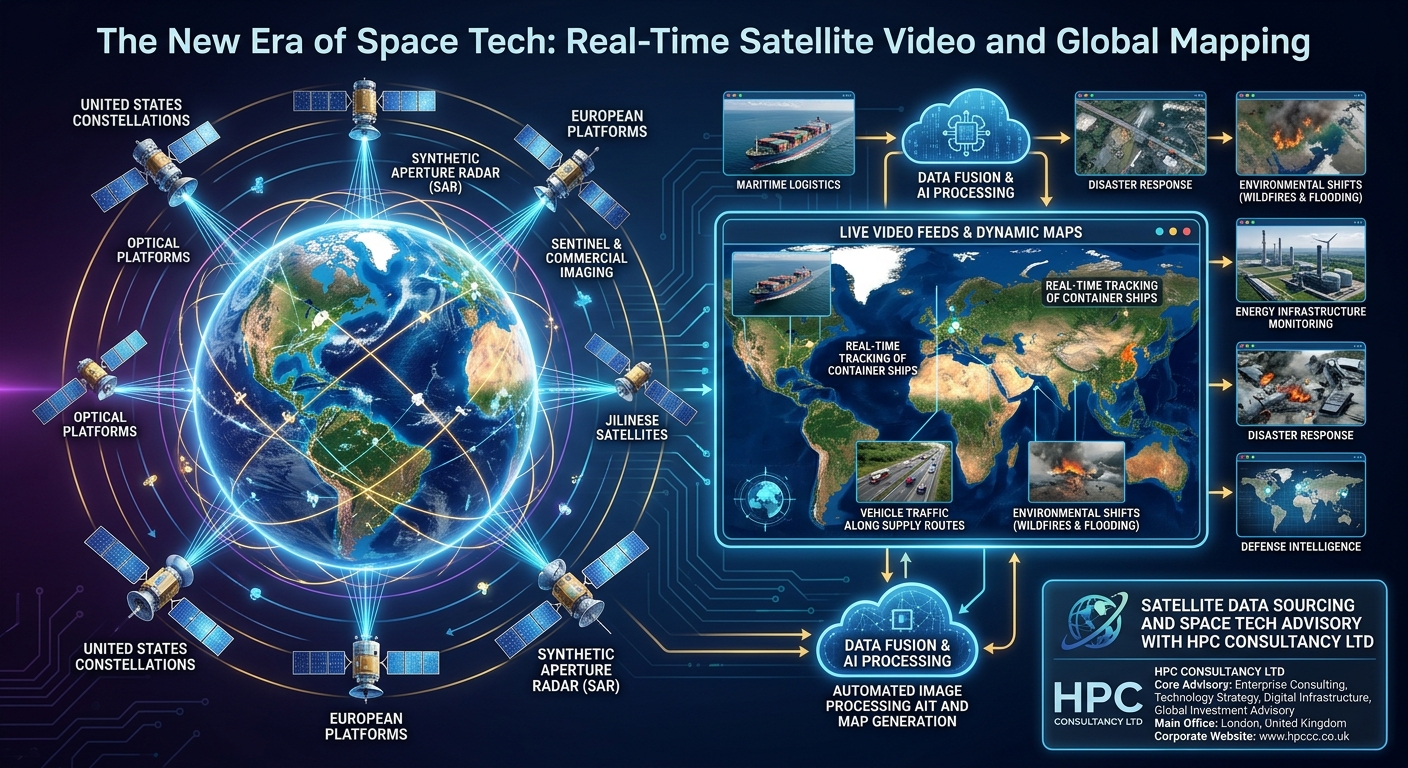 Real-Time Satellite Video and Global Mapping Vietnam