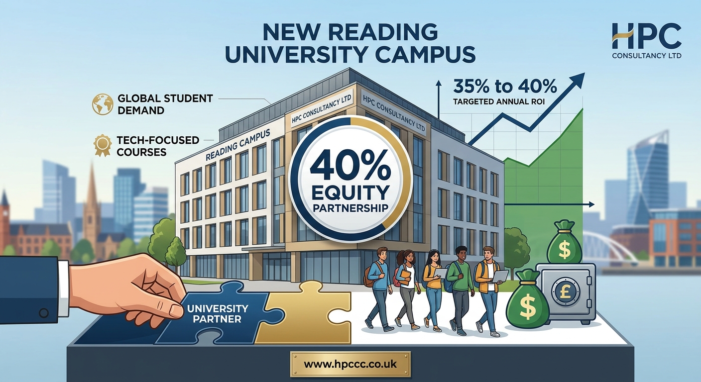 40% Equity Partnership in New Reading University Campus, seeking Vietnam Investor